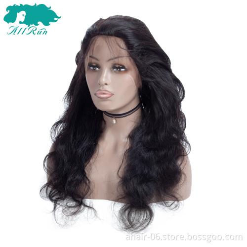 wholesale afro wave hair extension 360 lace front body wave brazilian human hair
